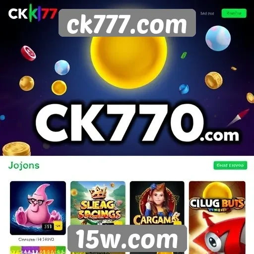 Exploração de jogos populares no ck777.com